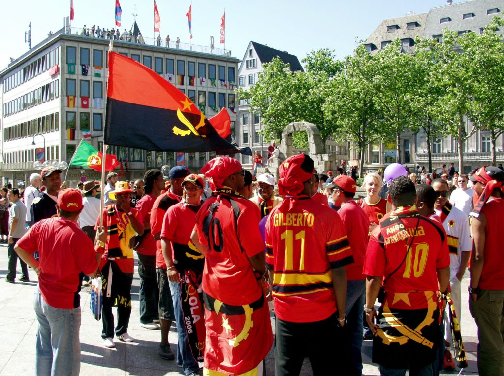 supporters angolais