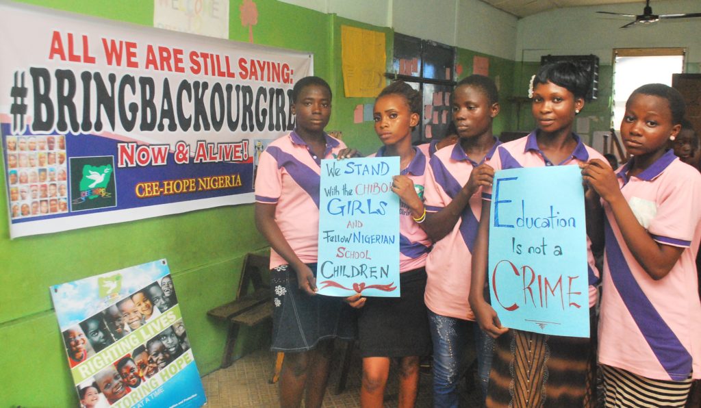 libérez les lycéennes de chibok