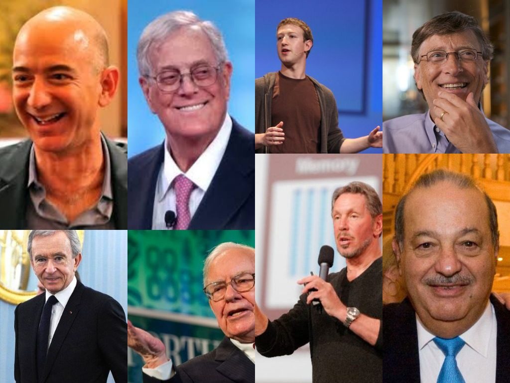 les 30 hommes les plus riches du monde 2018