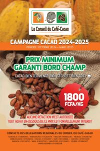 prix-du-cacao-fixé-1800-fcfa-cote-divoire-campagne-2024-2025