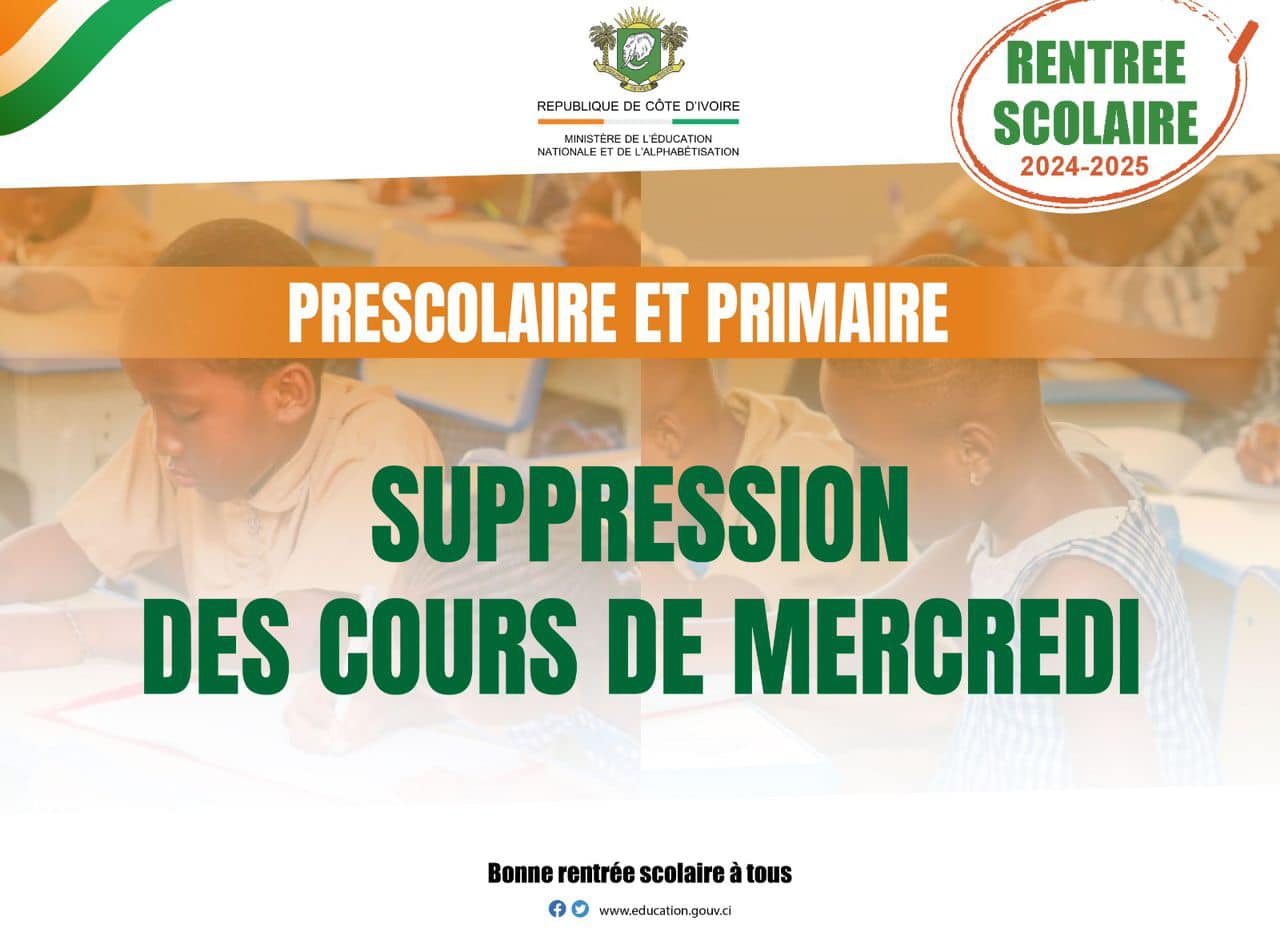 suppression-des-cours-de-mercredi-cote-divoire