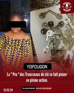 Lire la suite à propos de l’article Yopougon : une spécialiste du cambriolage à domicile arrêtée