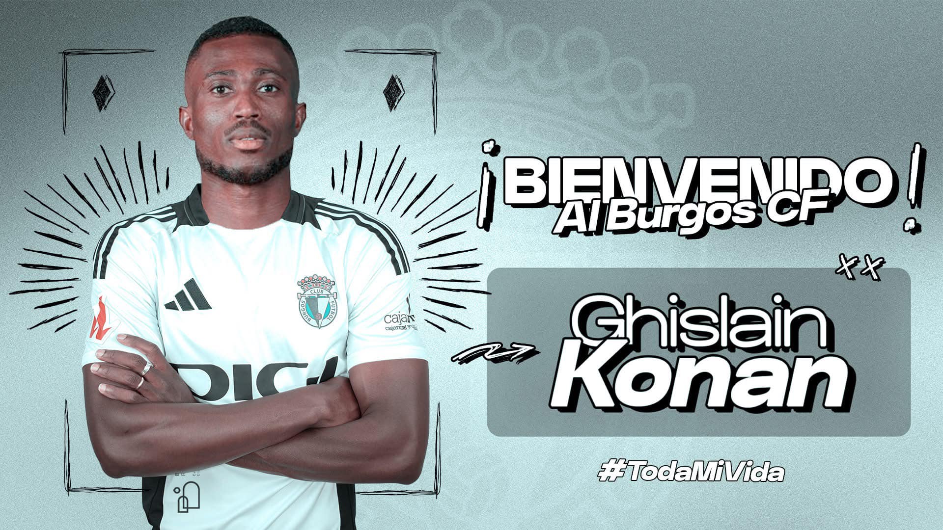 ghislain-konan-signe-Burgos-CF-D2-Espagne