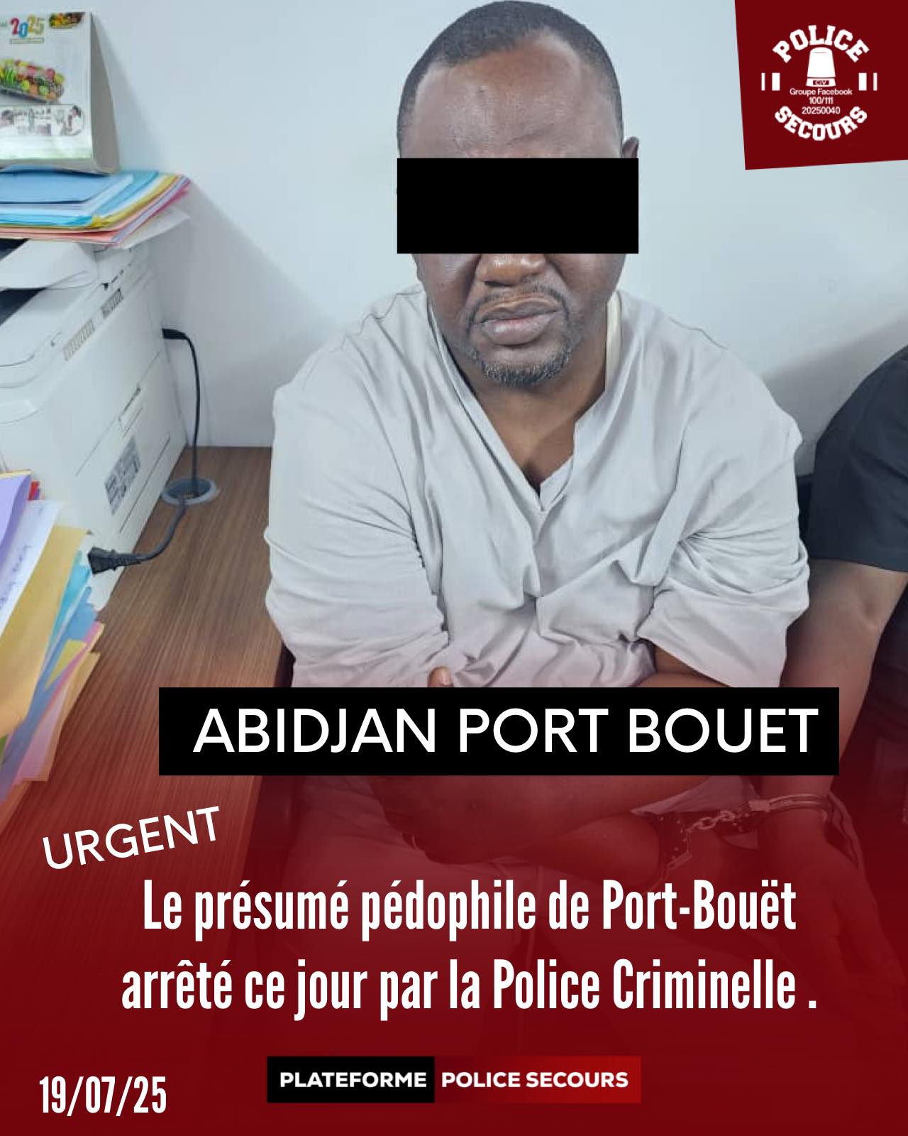 presume-pedophile-port-bouet-arrête-abobo-police-criminelle