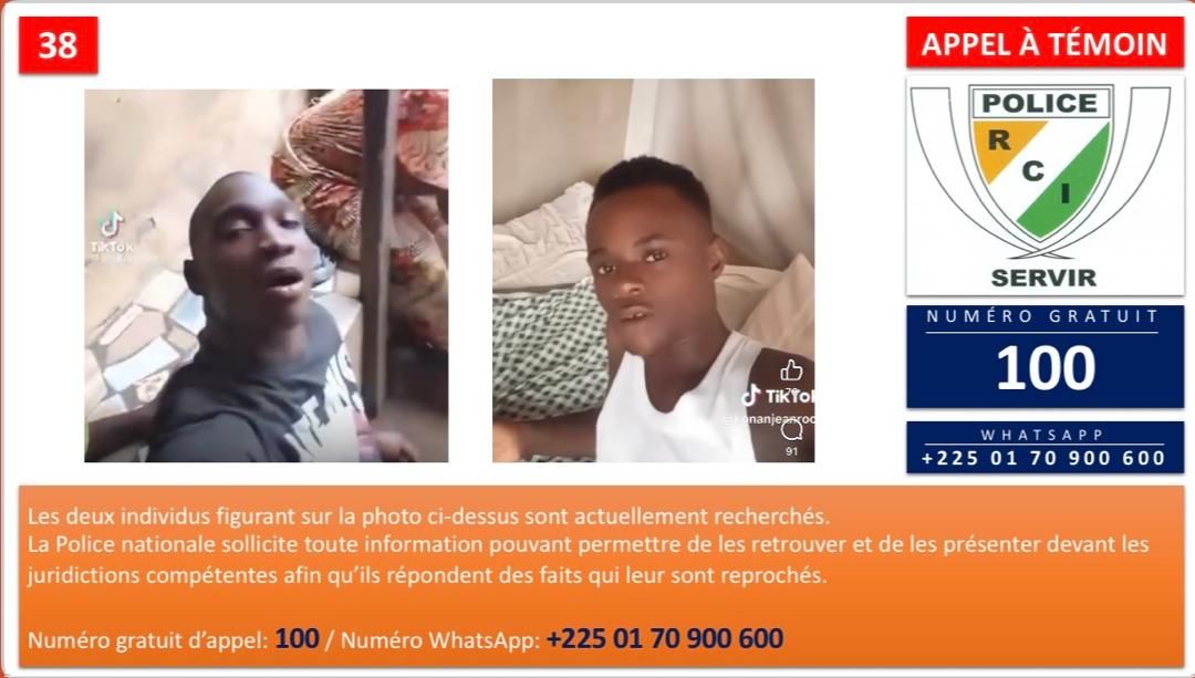 appel-a-temoin-cote-divoire-quatre-individus-recherches-outrage