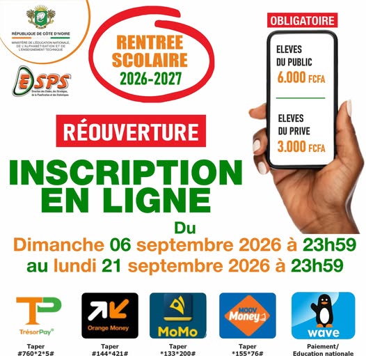 reouverture-inscriptions-en-ligne-2026-2027-cote-d-ivoire