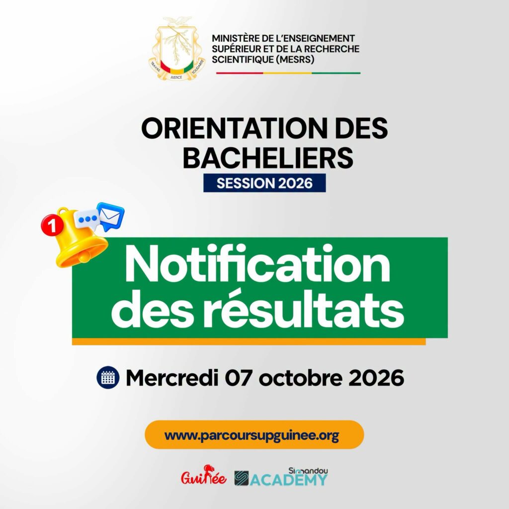 résultats-orientations-bacheliers-2026-Guinee-disponibles